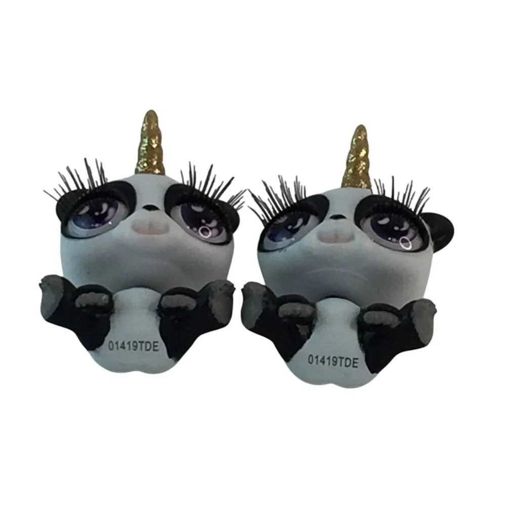 Poopsie Surprise Cutie Tooties‎ Cuddles Panda Unicorn Figures Black White RARE